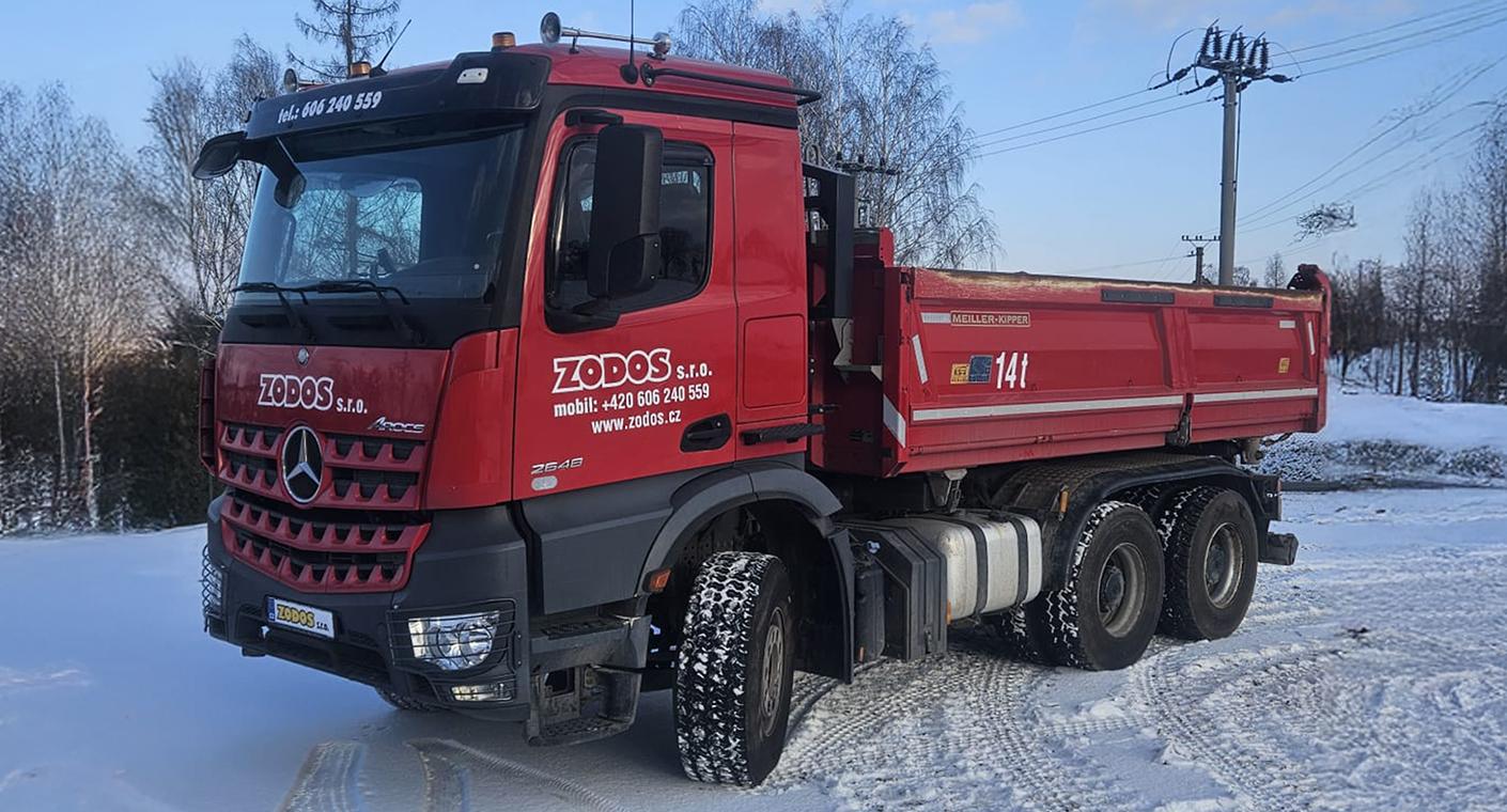 Mercerdes arocs 14t, 6x4 korba Bormatic Mercerdes arocs 14t, 6x4 korba Bormatic